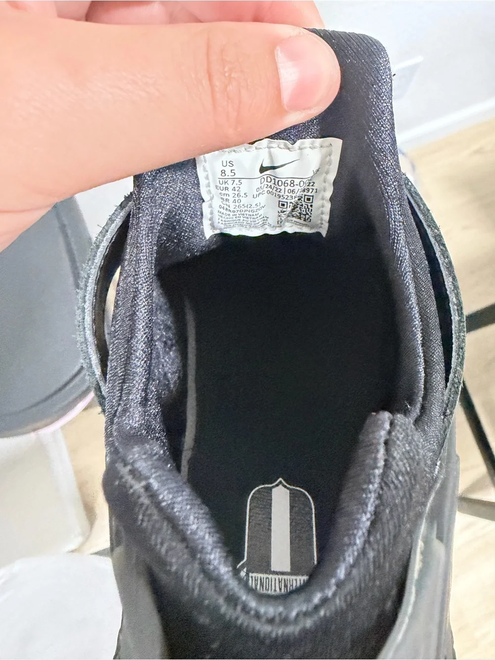 Nike black huarache - Picture 5 of 9